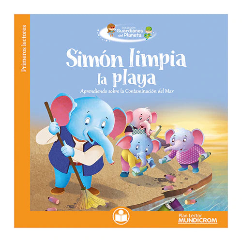 Simon limpia la playa - Mundicrom